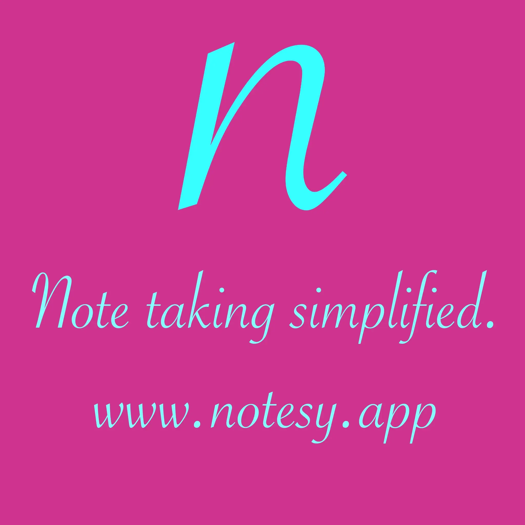 The Notesy promo graphic used on app stores. The Notesy promo graphic used on app stores.